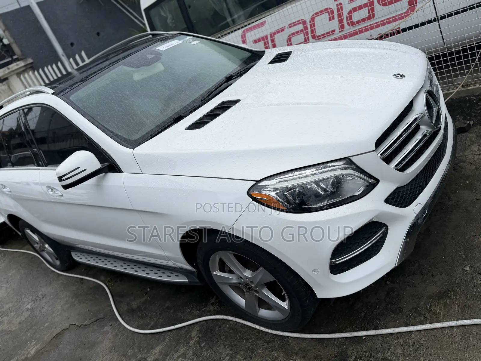 Mercedes-Benz GLE-Class GLE 350d 4MATIC 2018 White