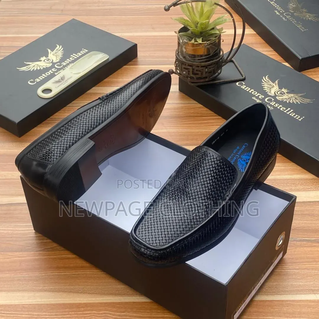 Medium Sole Men’s Leather Shoes – Smart Elegant