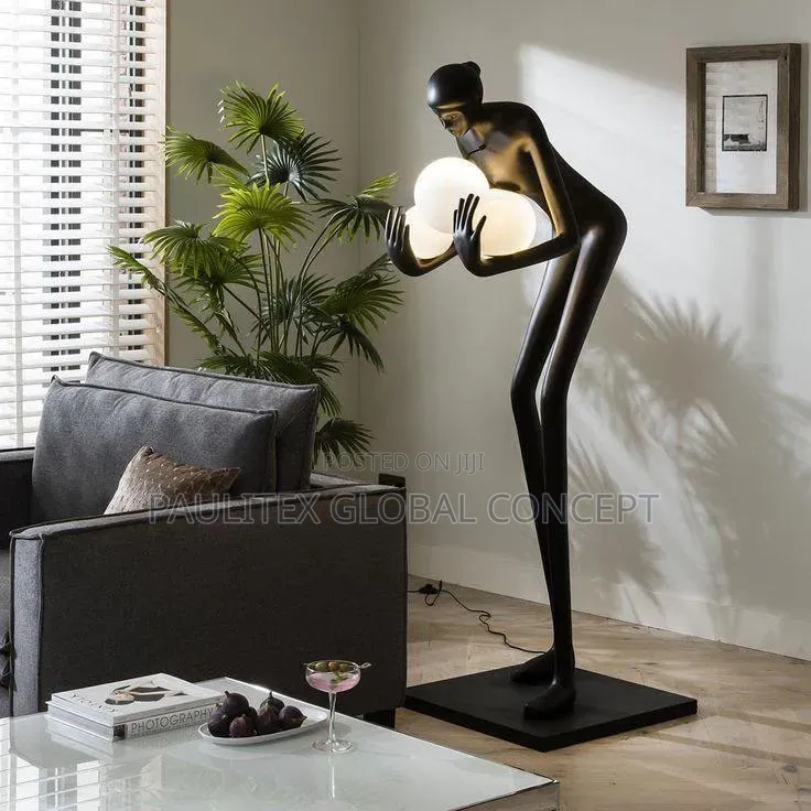 Modern Humanoid Sculptural Floor Lamp