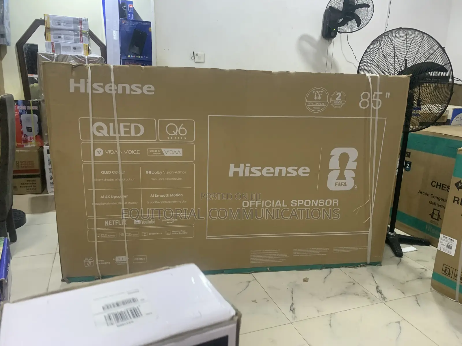 Hisense 85-Inch QLED Smart TV – Bold Beautiful