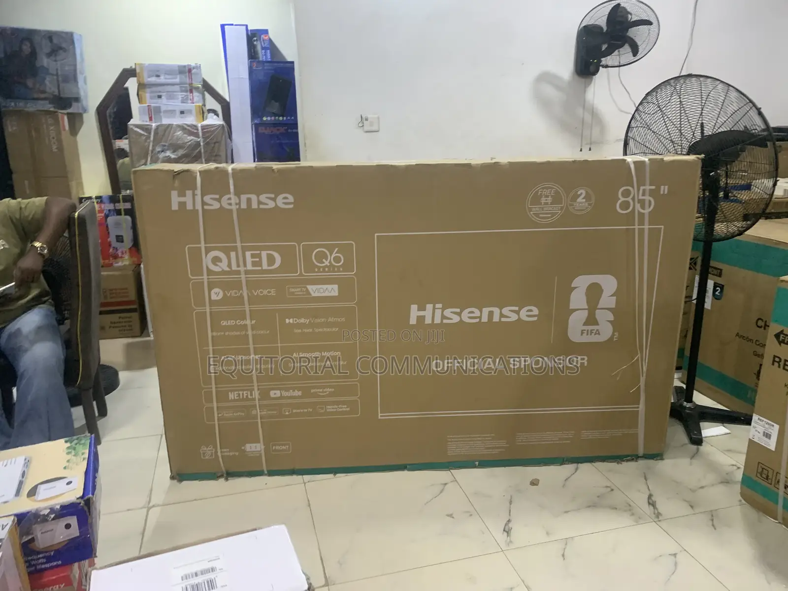 Hisense 85-Inch QLED Smart TV – Bold Beautiful