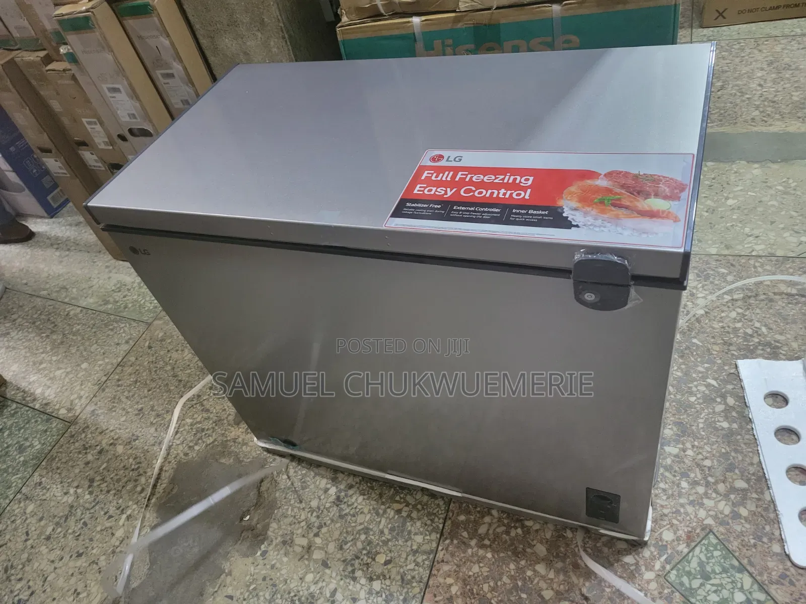 LG Chest Freezer 140watts 4feet 2years Warranty