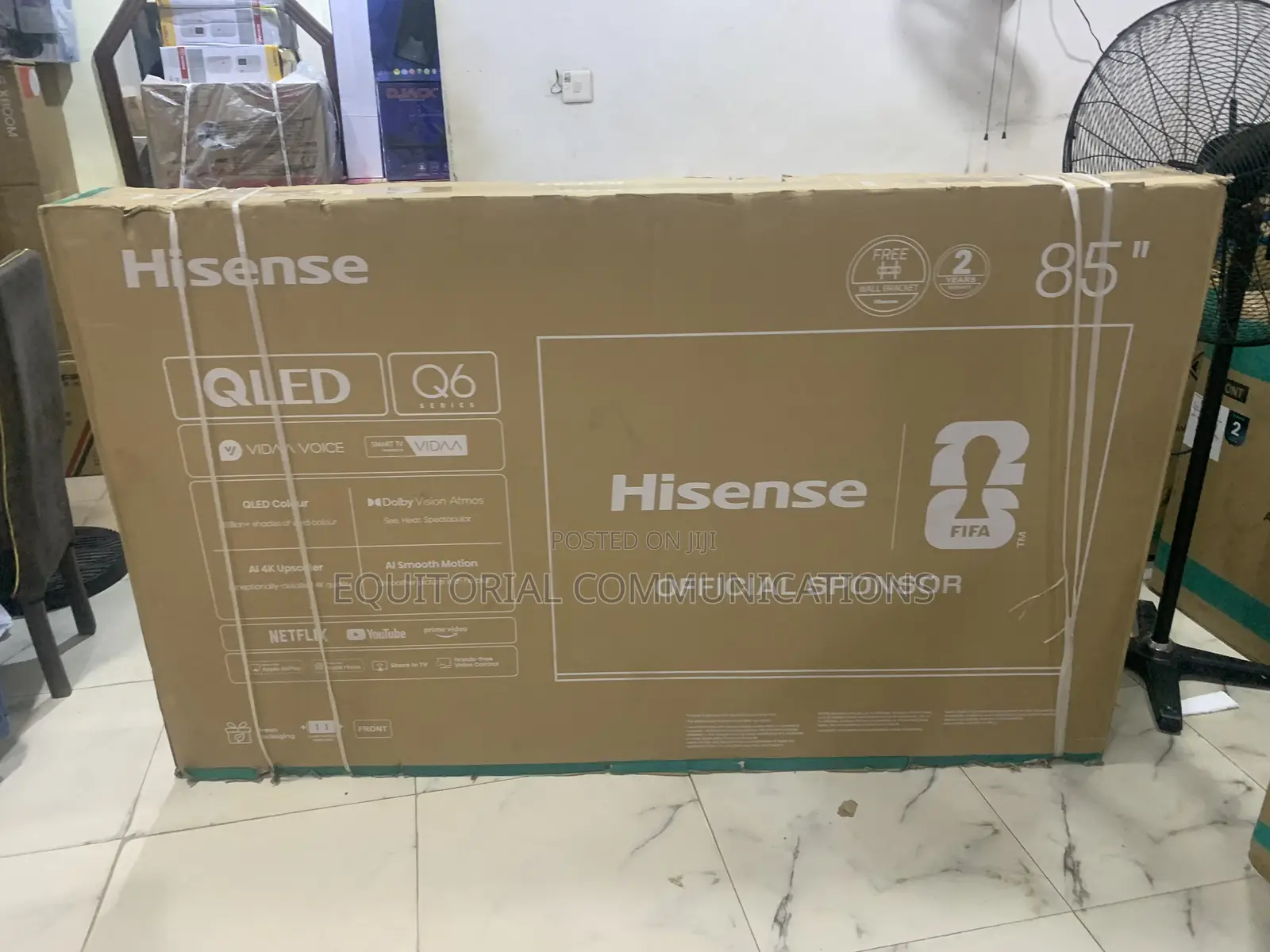 Hisense 85-Inch QLED Smart TV – Epic Entertainment
