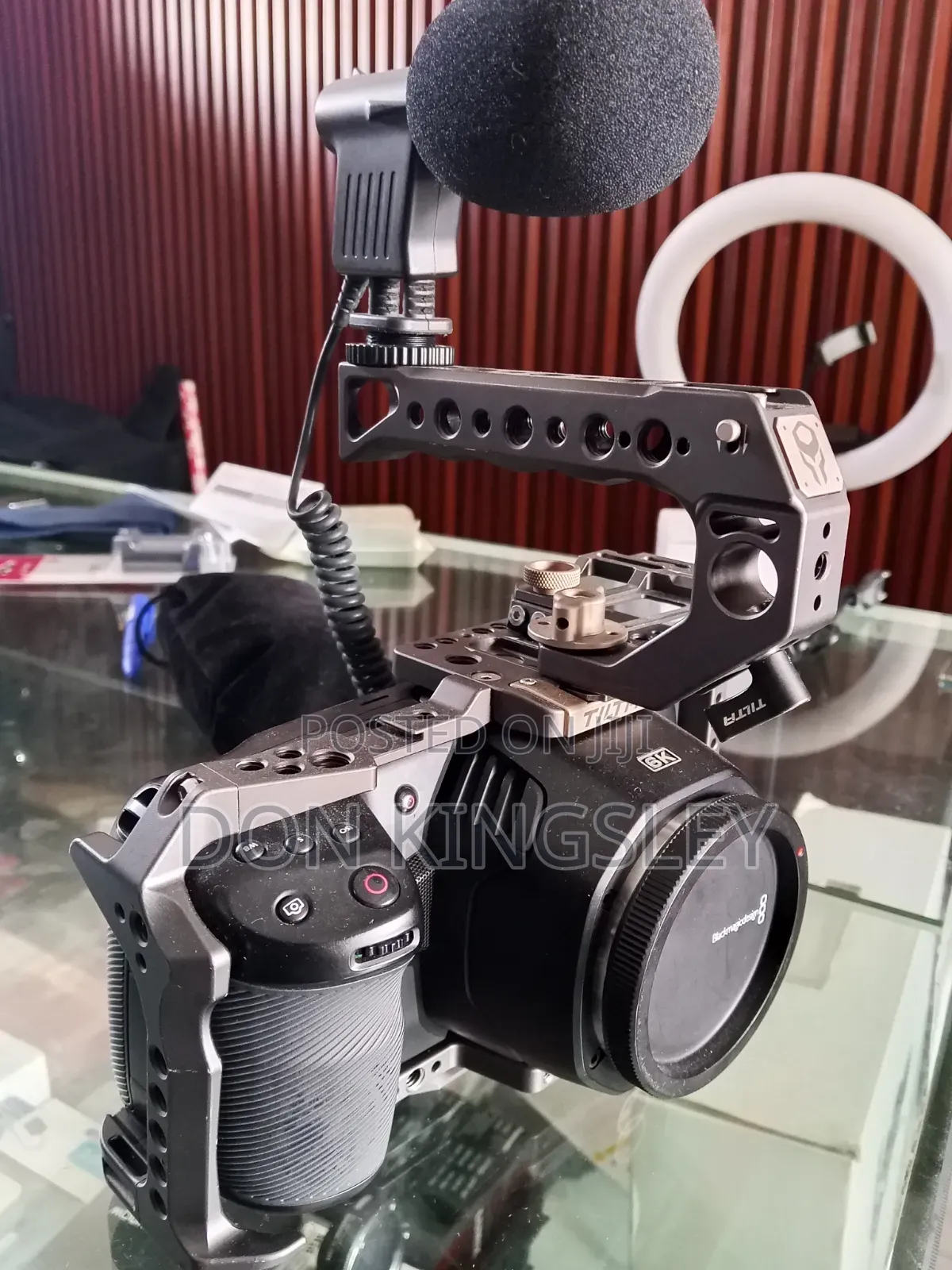 Black Magic Body Camera