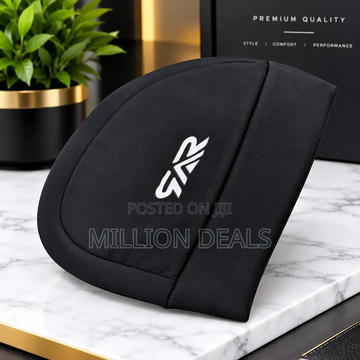 Light Weight Lux Wicking Black Skull Cap
