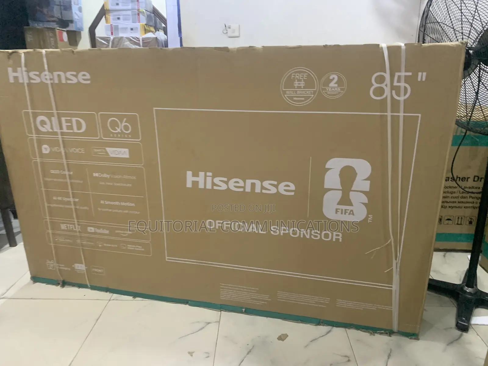 Hisense 85-Inch QLED Smart TV – Next-Level Viewing