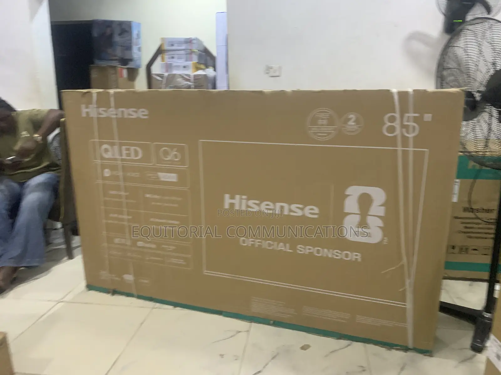 Hisense 85-Inch QLED Smart TV – Next-Level Viewing
