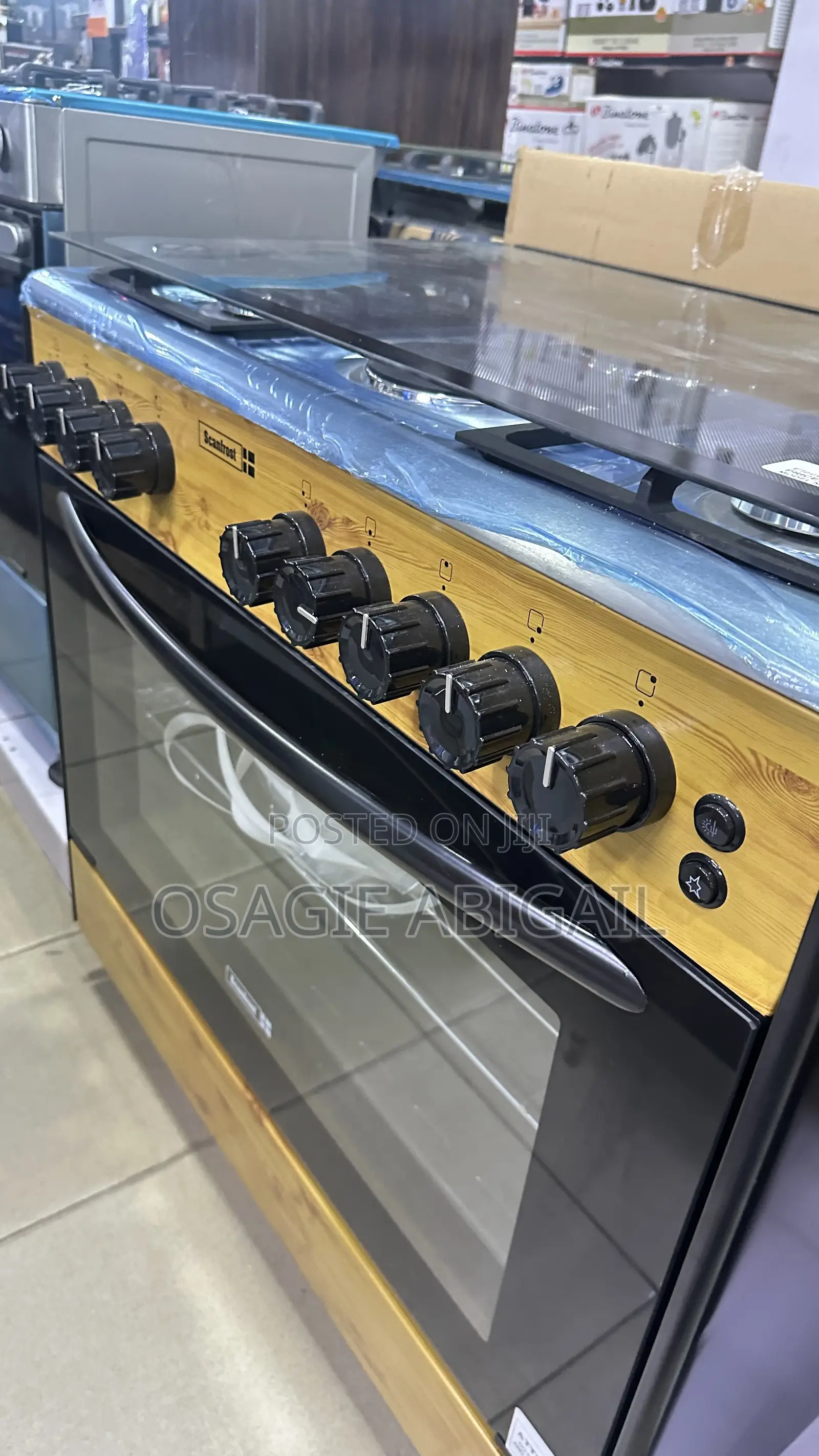 Scanfrost Standing Gas Cooker