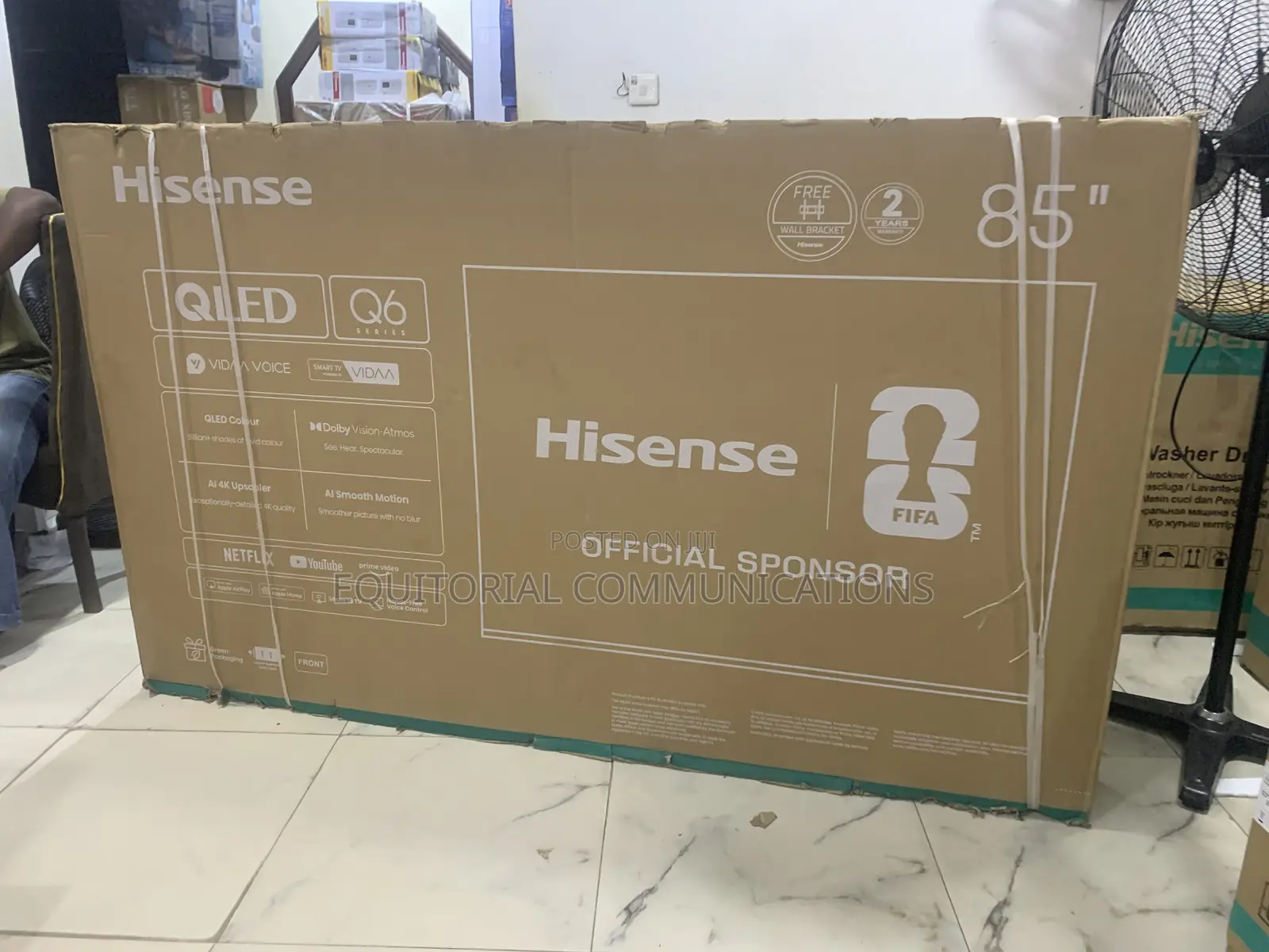 Hisense 85Q6Q QLED TV – 85 Inch Premium Big-Screen Experience
