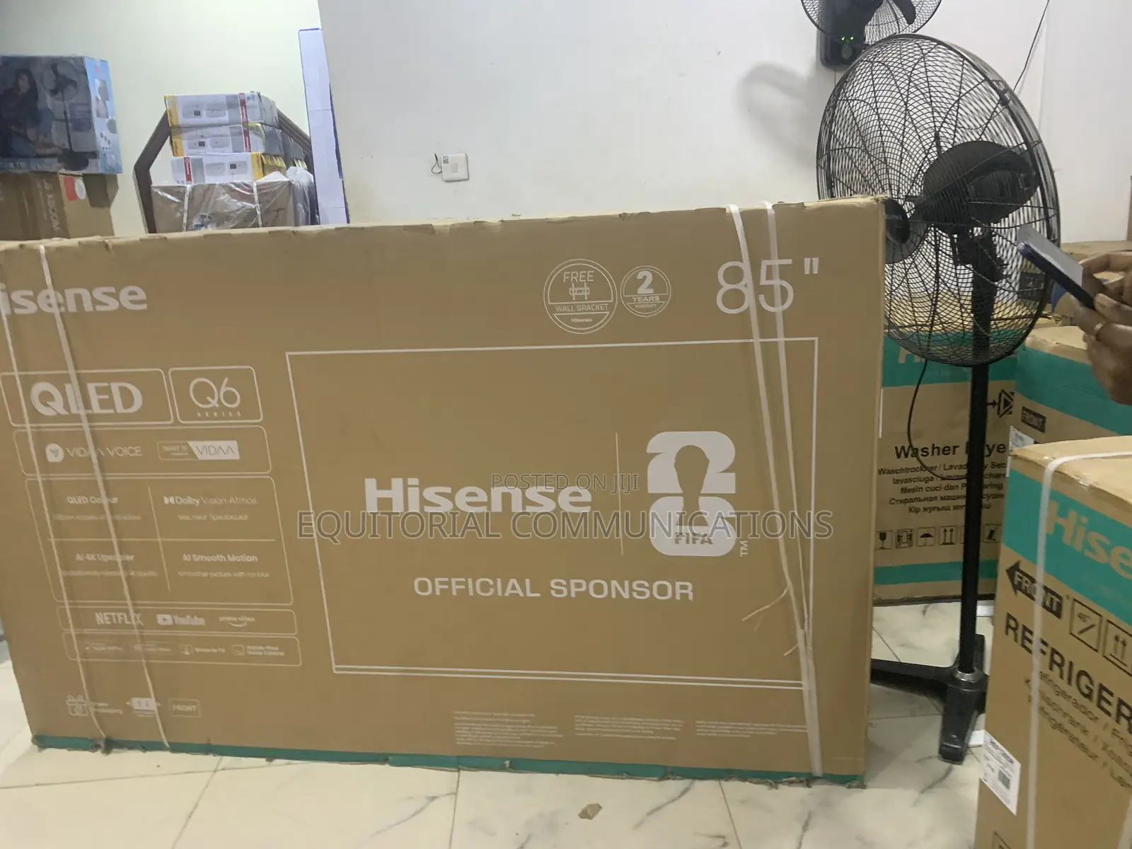 Hisense 85Q6Q QLED TV – 85 Inch Premium Big-Screen Experience