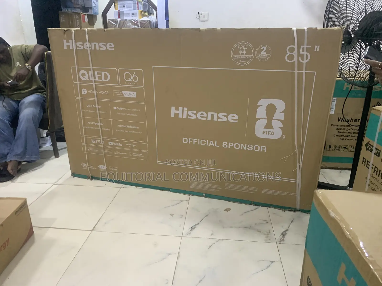 Hisense 85-Inch QLED TV – Movies, Sports Gaming