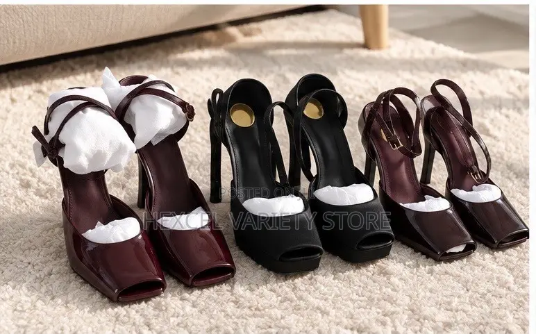 Luxury Ladies Strappy Stiletto High Heels
