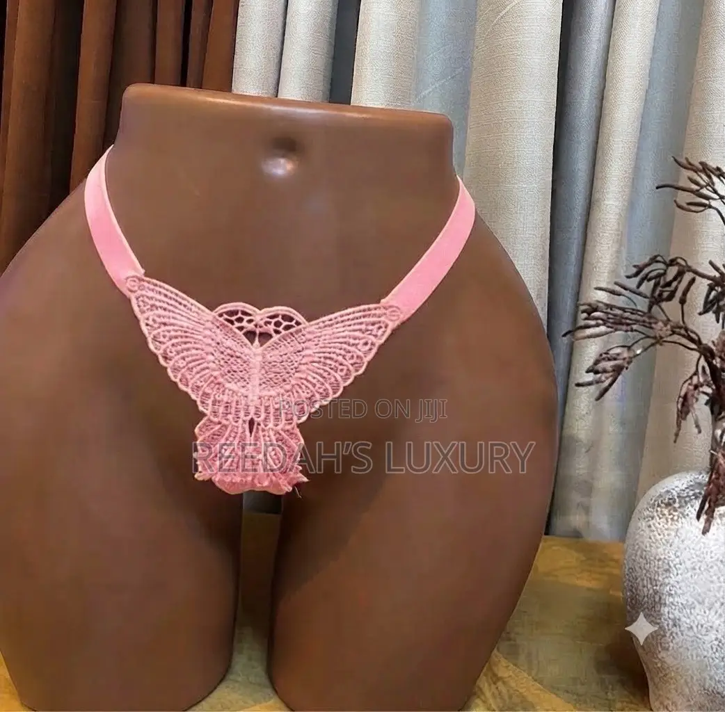 3 PCS Butterfly Lace Thong