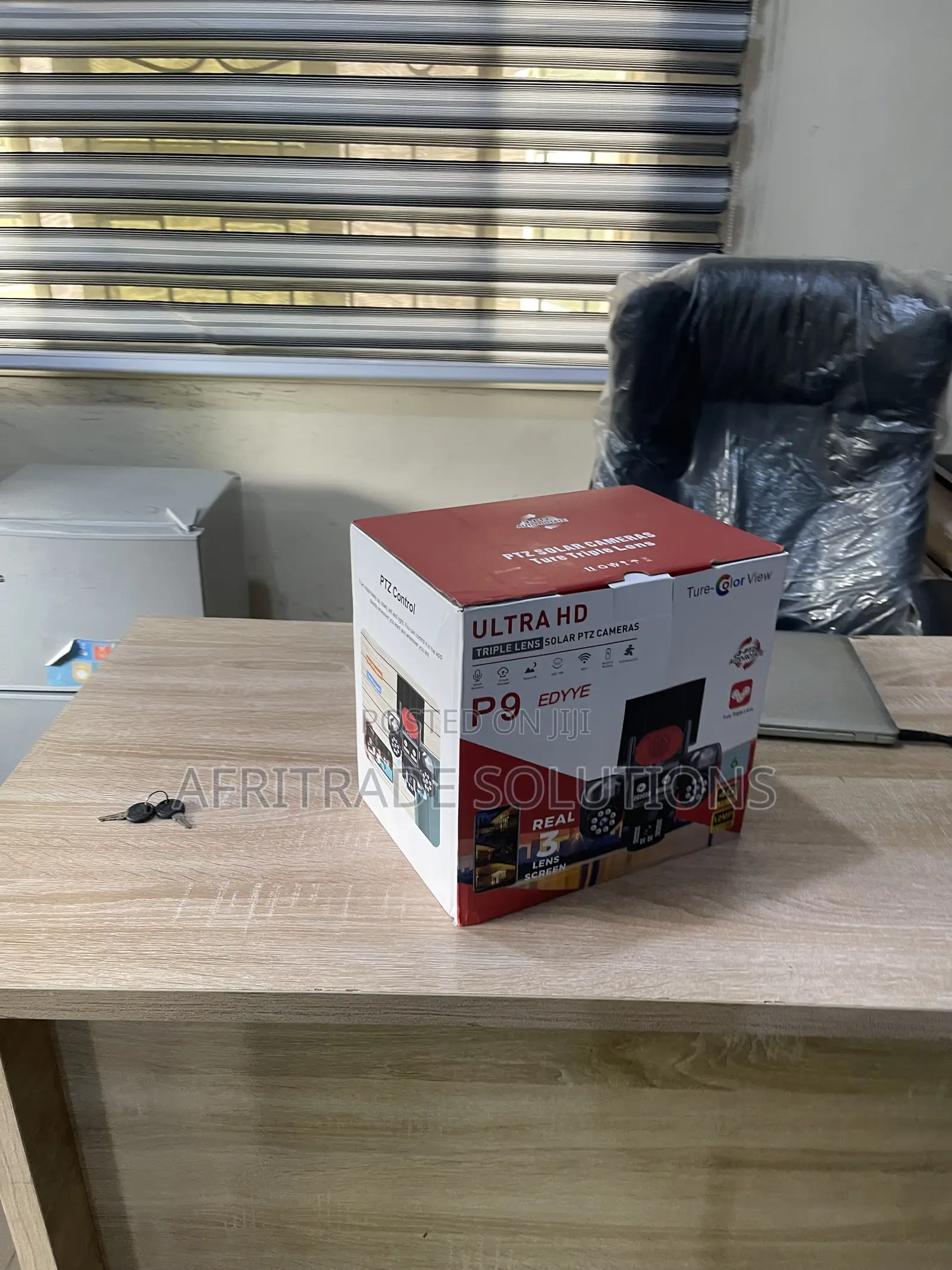  Triple Lens Solar PTZ Outdoor Camera