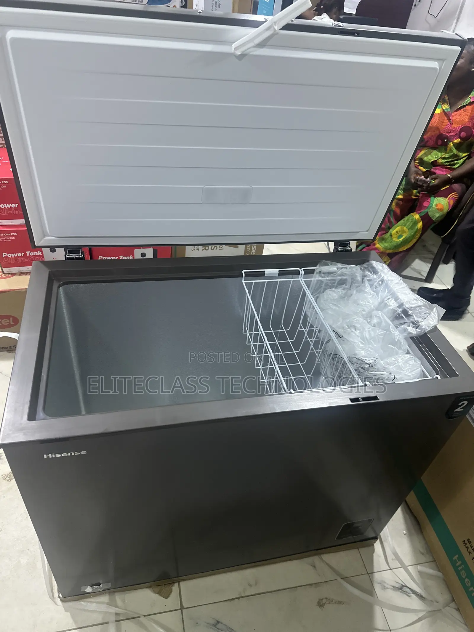 FC340SHI 250L Hisense Inverter Freezer