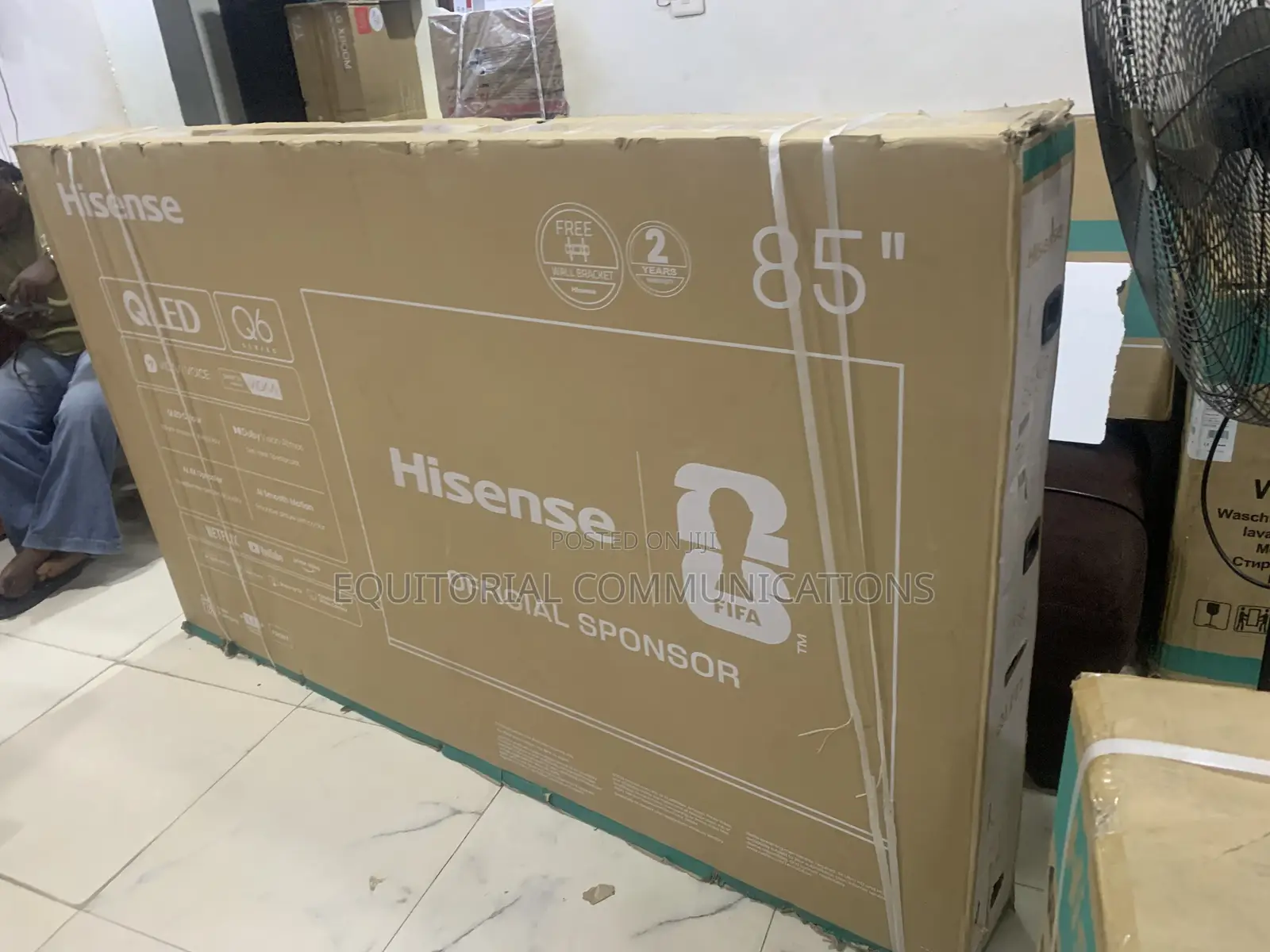 Hisense 85Q6Q – 85-Inch QLED Entertainment Powerhouse
