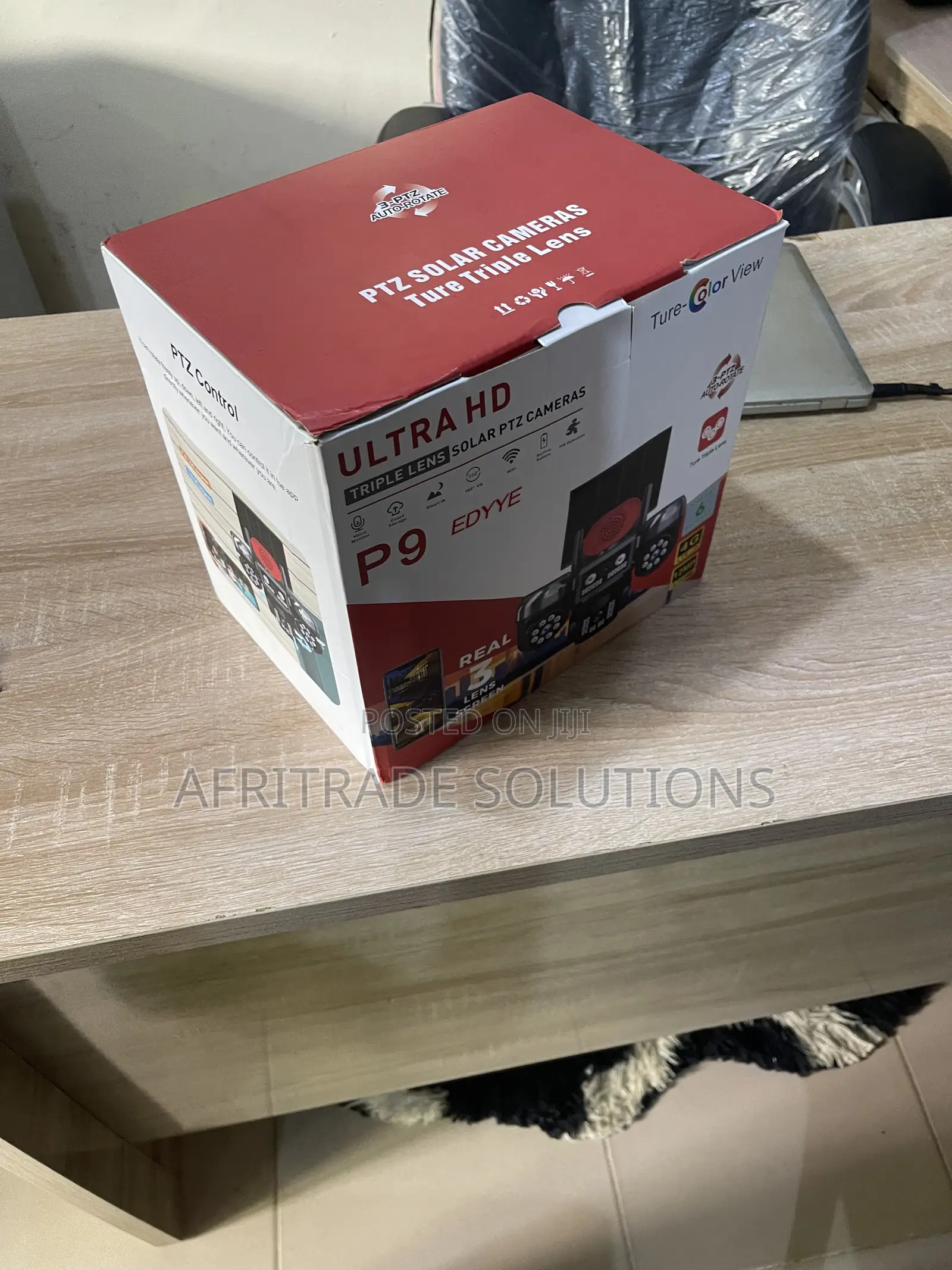 Smart Triple Lens Solar PTZ Camera