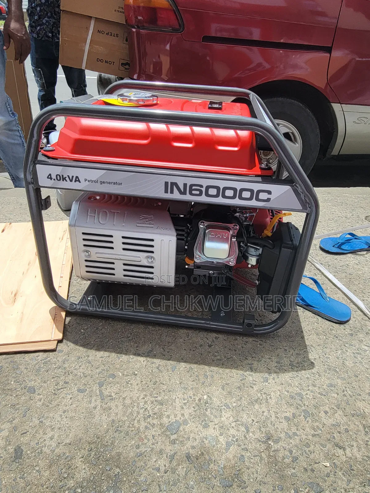 Ipower Generator 4kva Copper Coil 3year Warranty