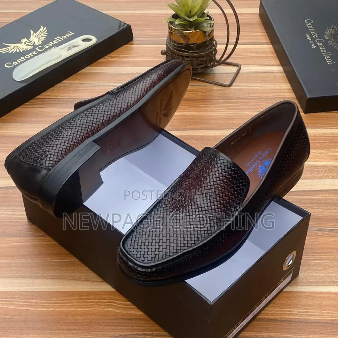 Standout Men’s Leather Shoes – Turkish Italian Medium Sole