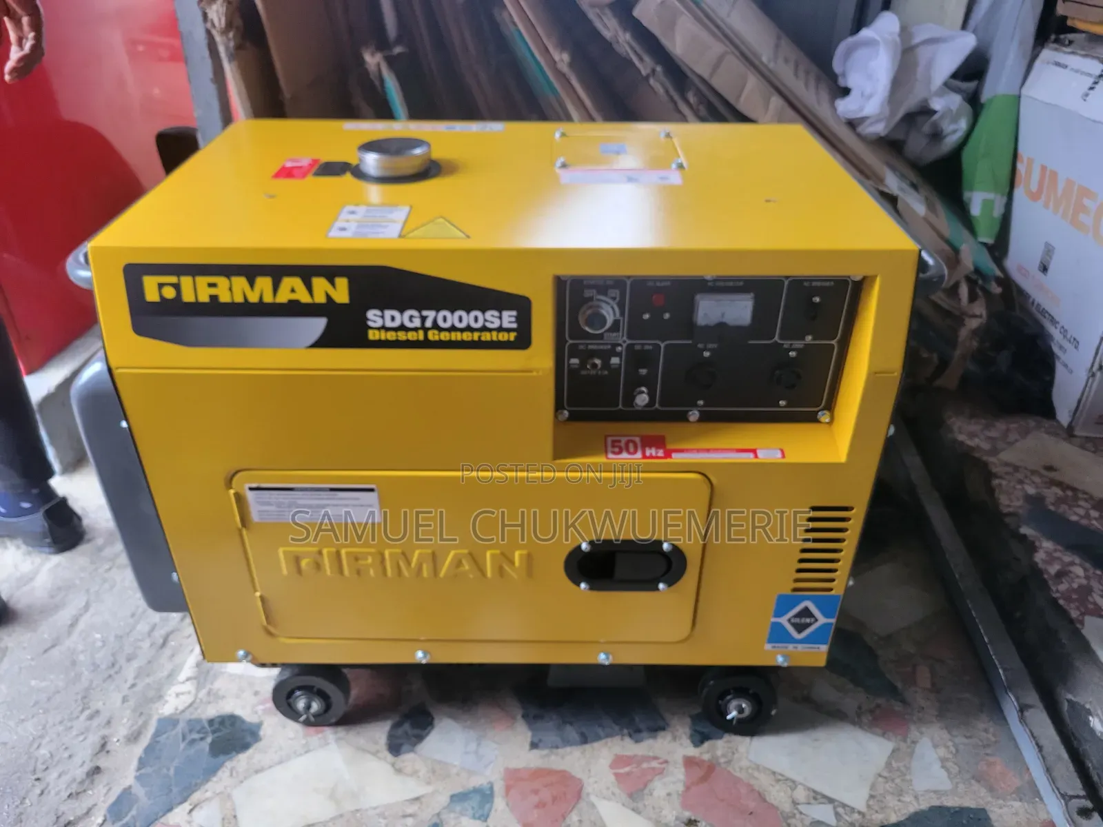 Firman Diesel Generator 7kva Copper Coil 2years Warranty