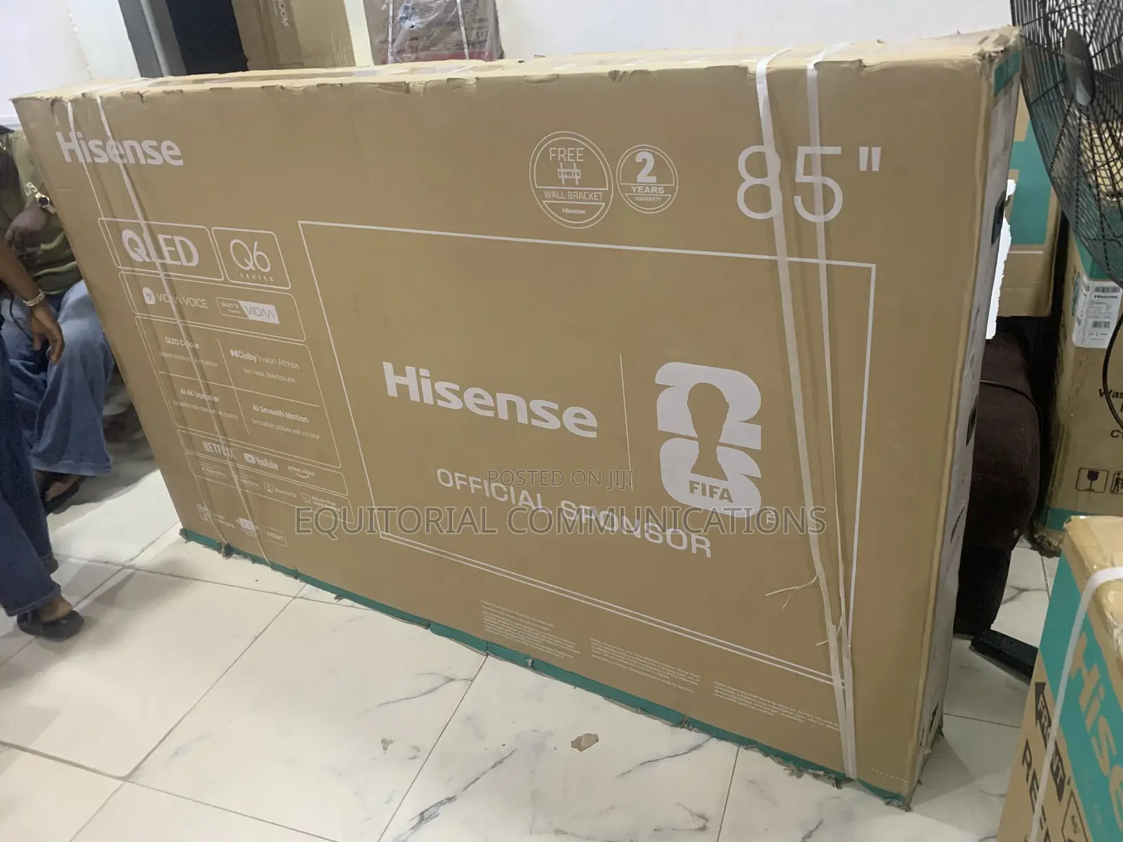 Hisense 85-Inch QLED Smart TV – Stunning Home Display