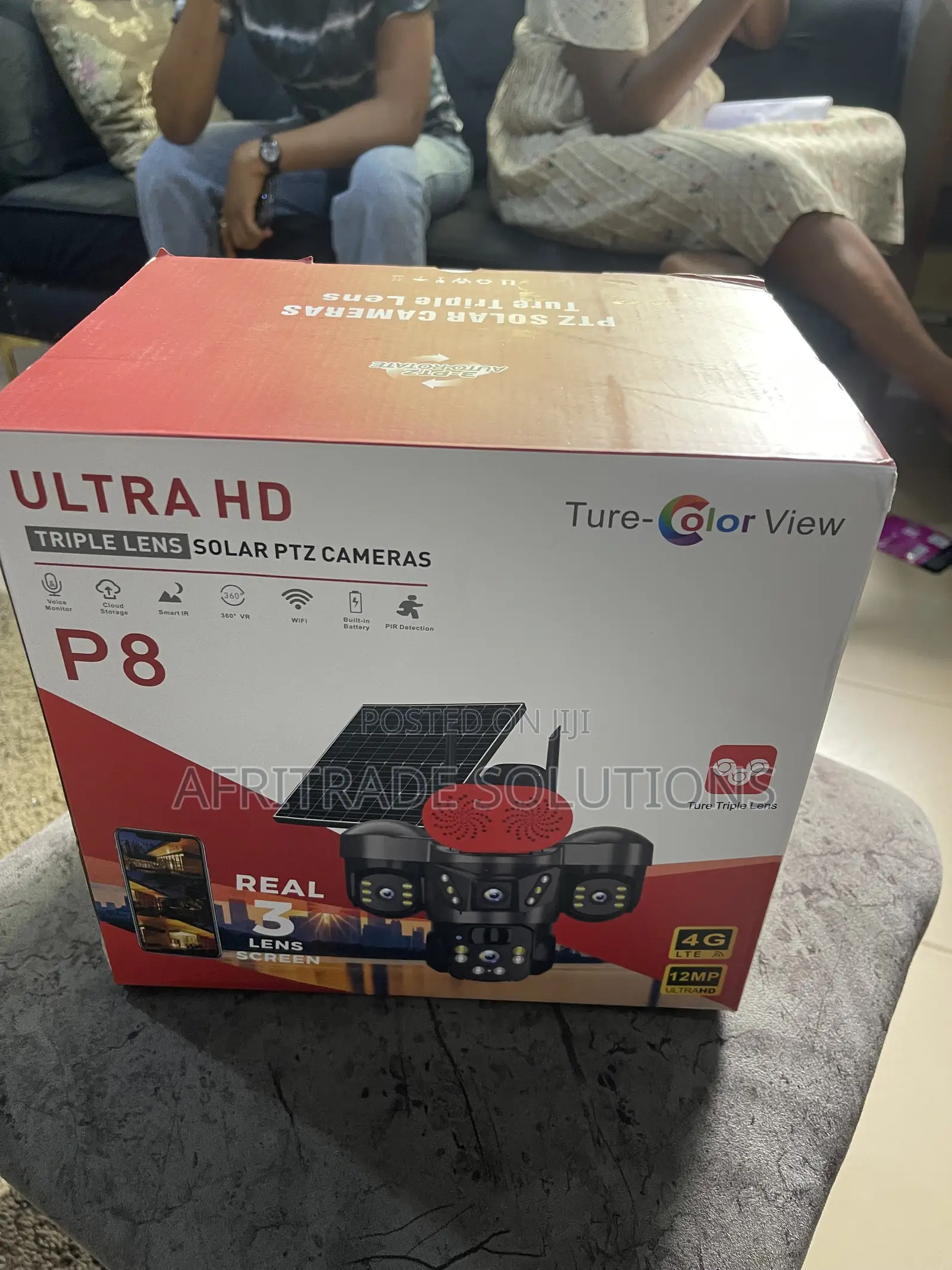 Wireless Ultra HD Solar PTZ Camera