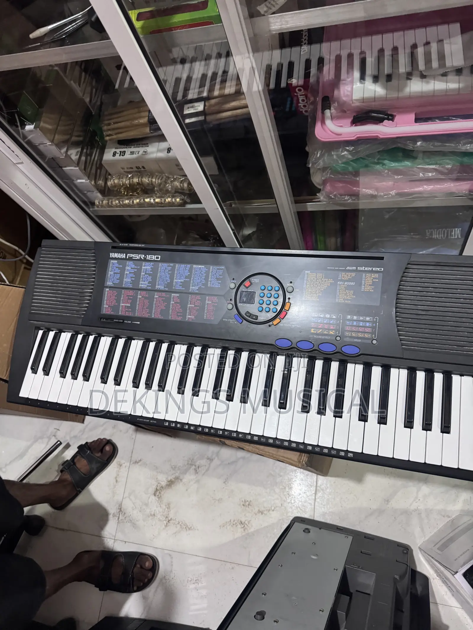 Yamaha PSR-180 UK Used Keyboard Piano