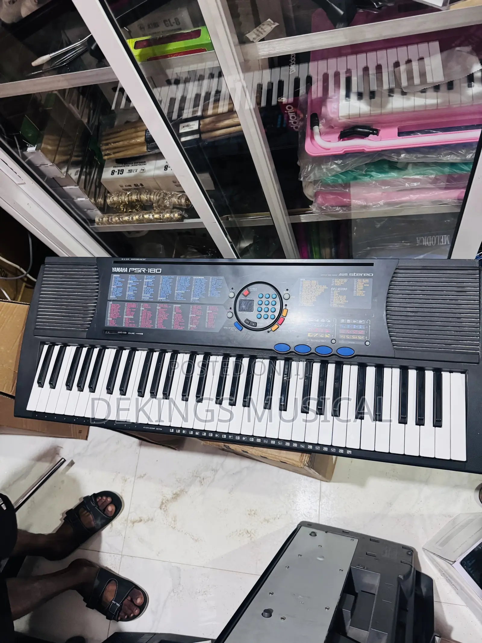 Yamaha PSR-180 UK Used Keyboard Piano