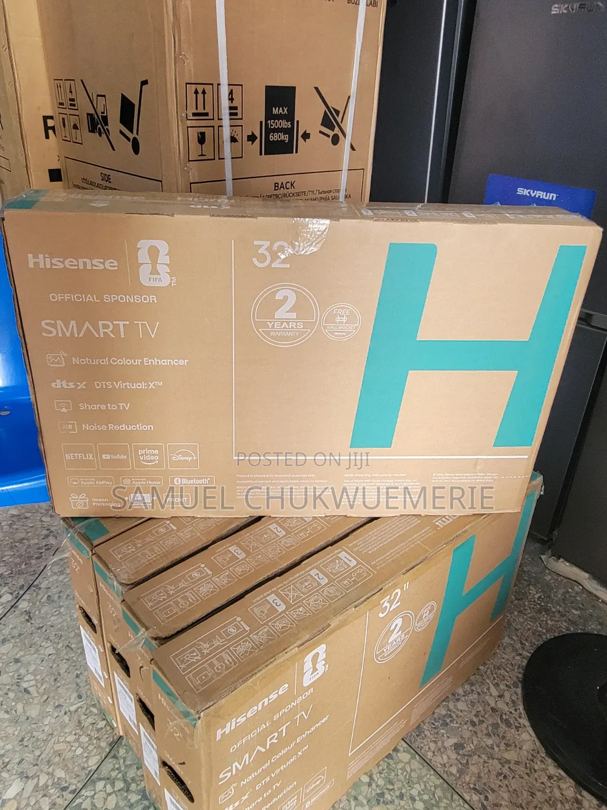 Hisense TV 32inch Smart 2years Warranty