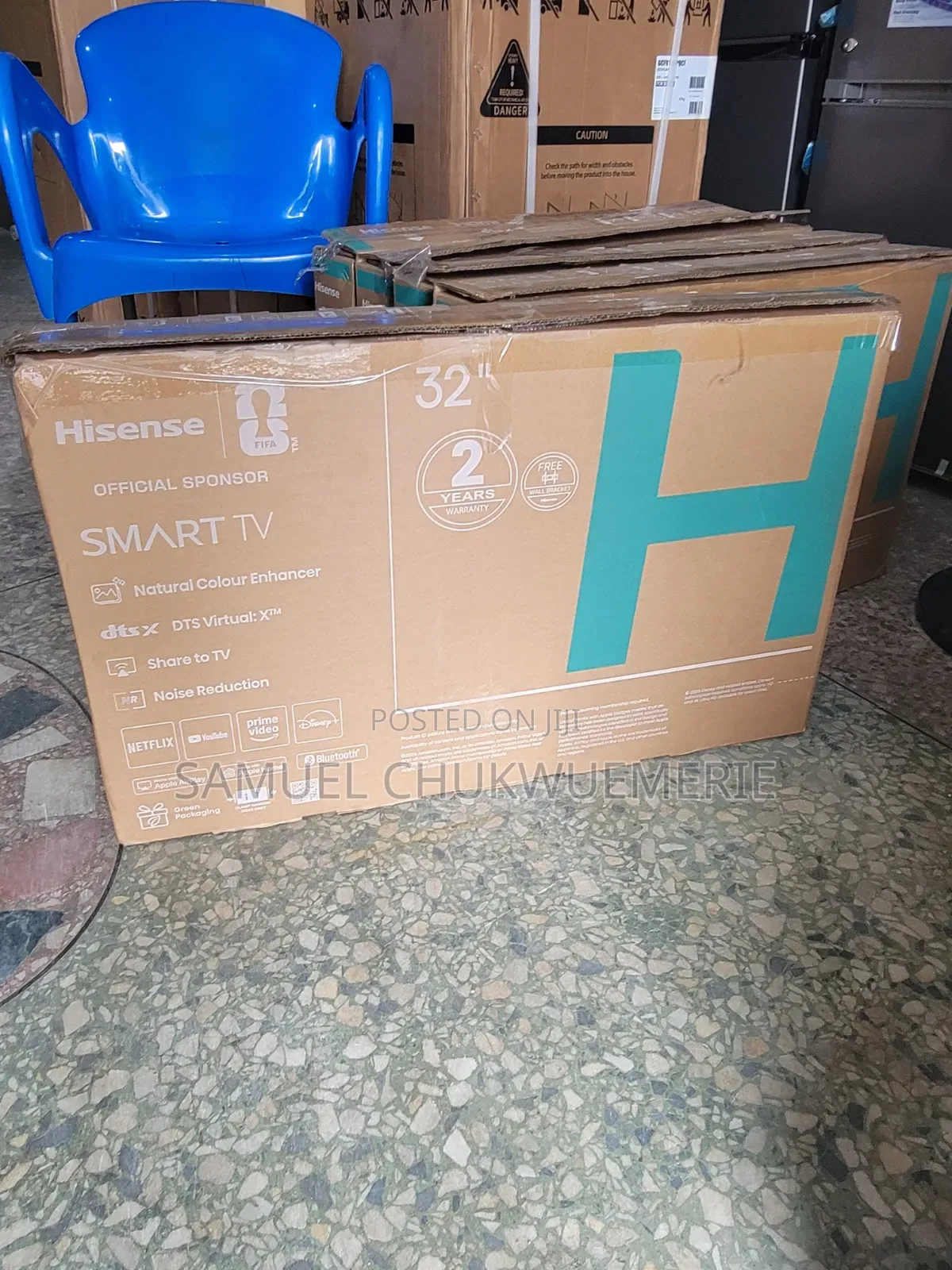 Hisense TV 32inch Smart 2years Warranty