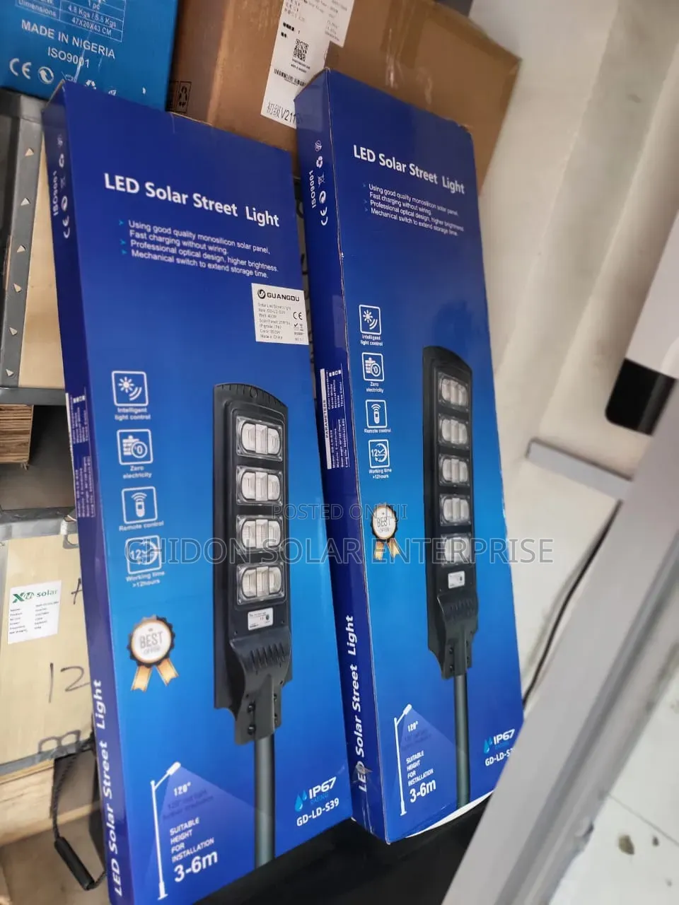 4 Eye Led Solar Street Light