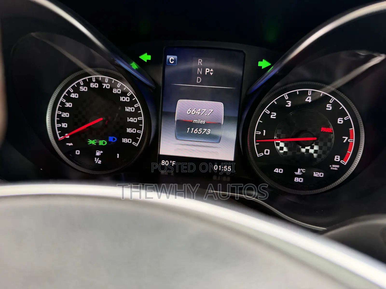 Mercedes-Benz C450 2016 Blue