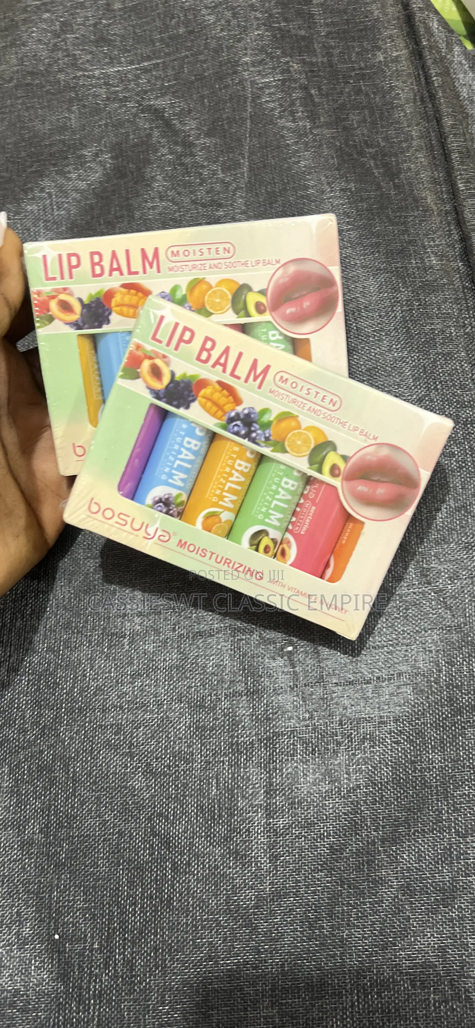 5pcs Moisturizing Lip Balm Set | Vitamin E Honey | Lip Care