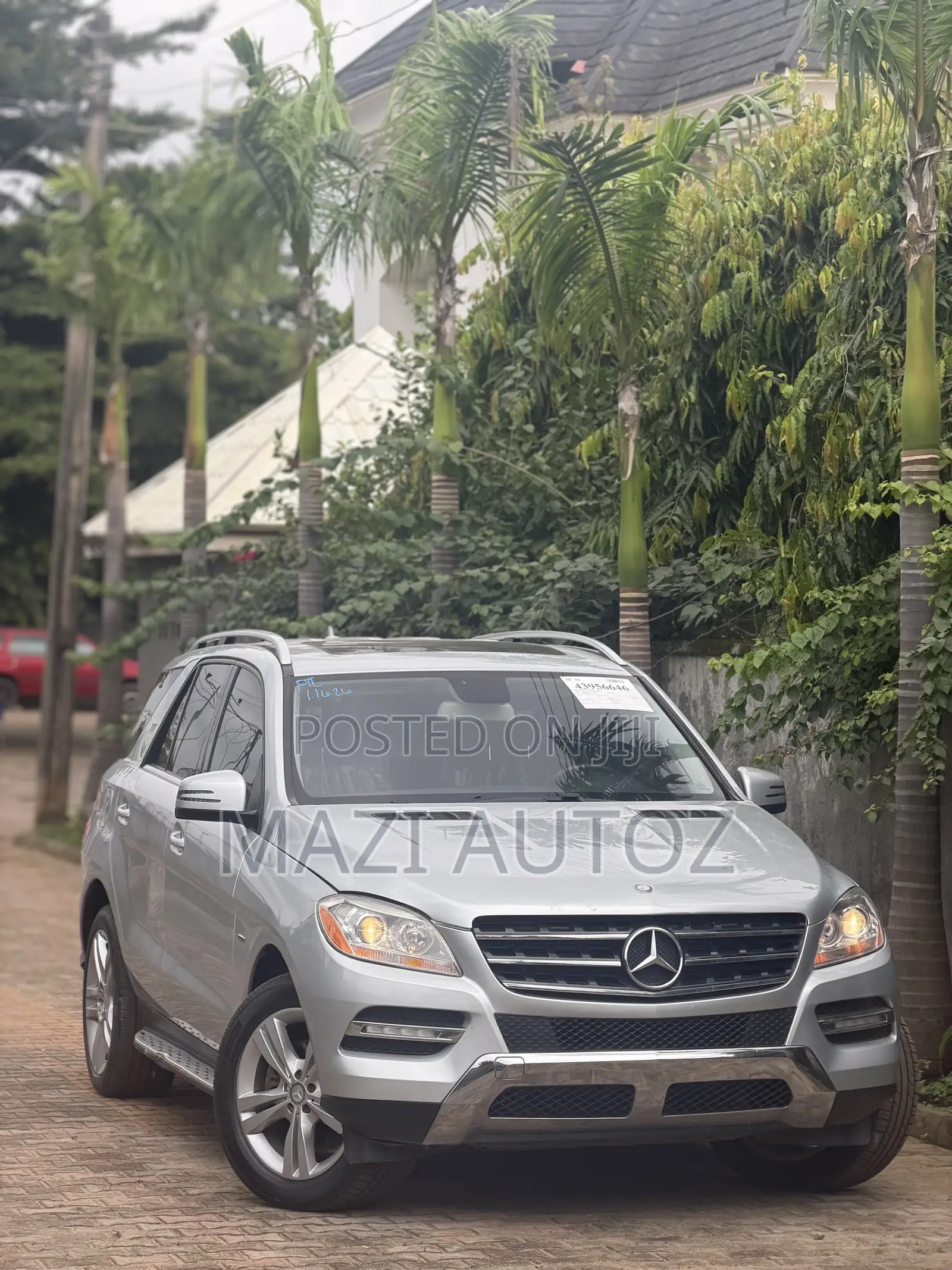 Mercedes-Benz M Class 2012 Silver
