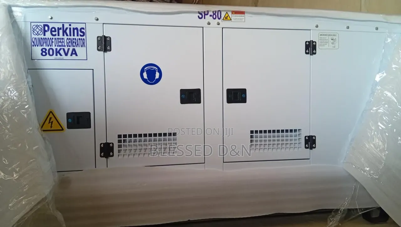 80kva Perkins Standard Soundproof Generator