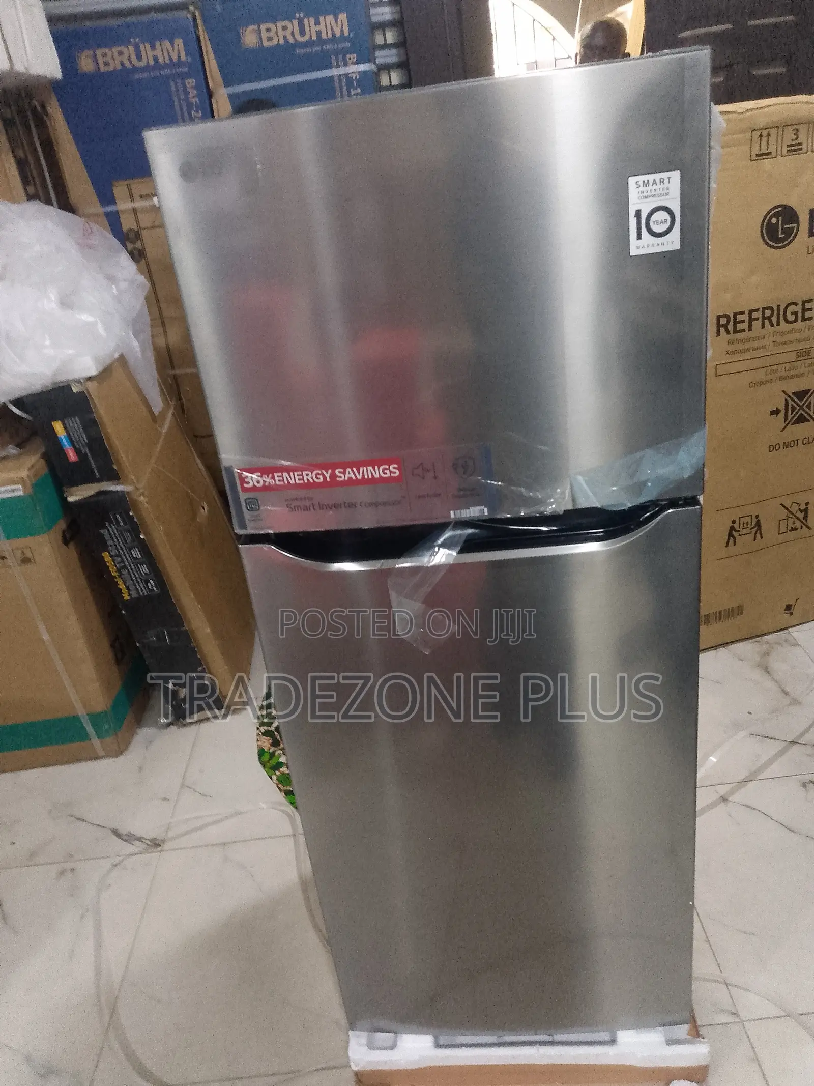 Get LG 260L Double Door Refrigerator With Inverter Technology
