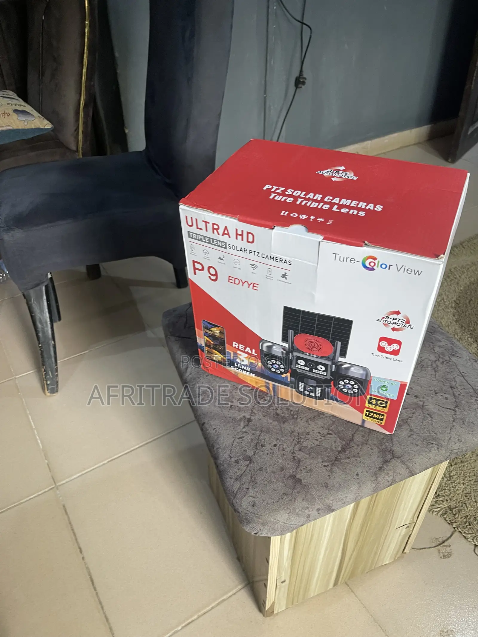 Solar PTZ Camera With Ultra HD Vision