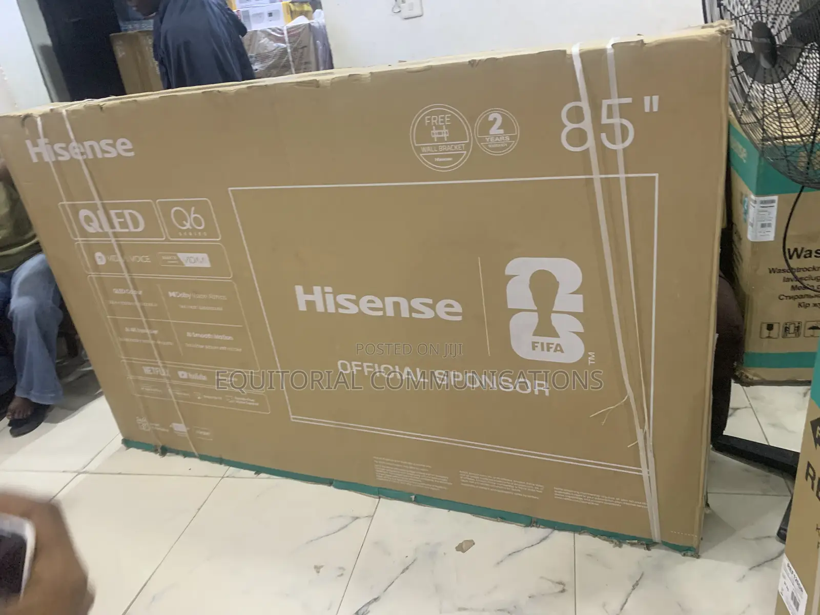 Hisense 85-Inch QLED Smart TV – Experience the Difference