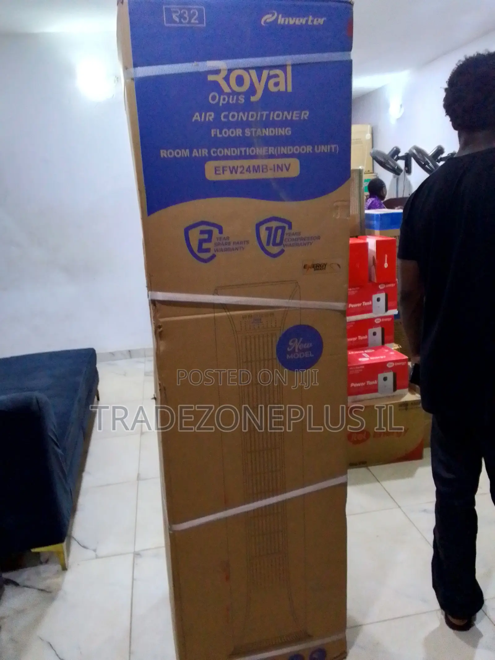 Royal 3HP Standing AC – Fast Room Cooling