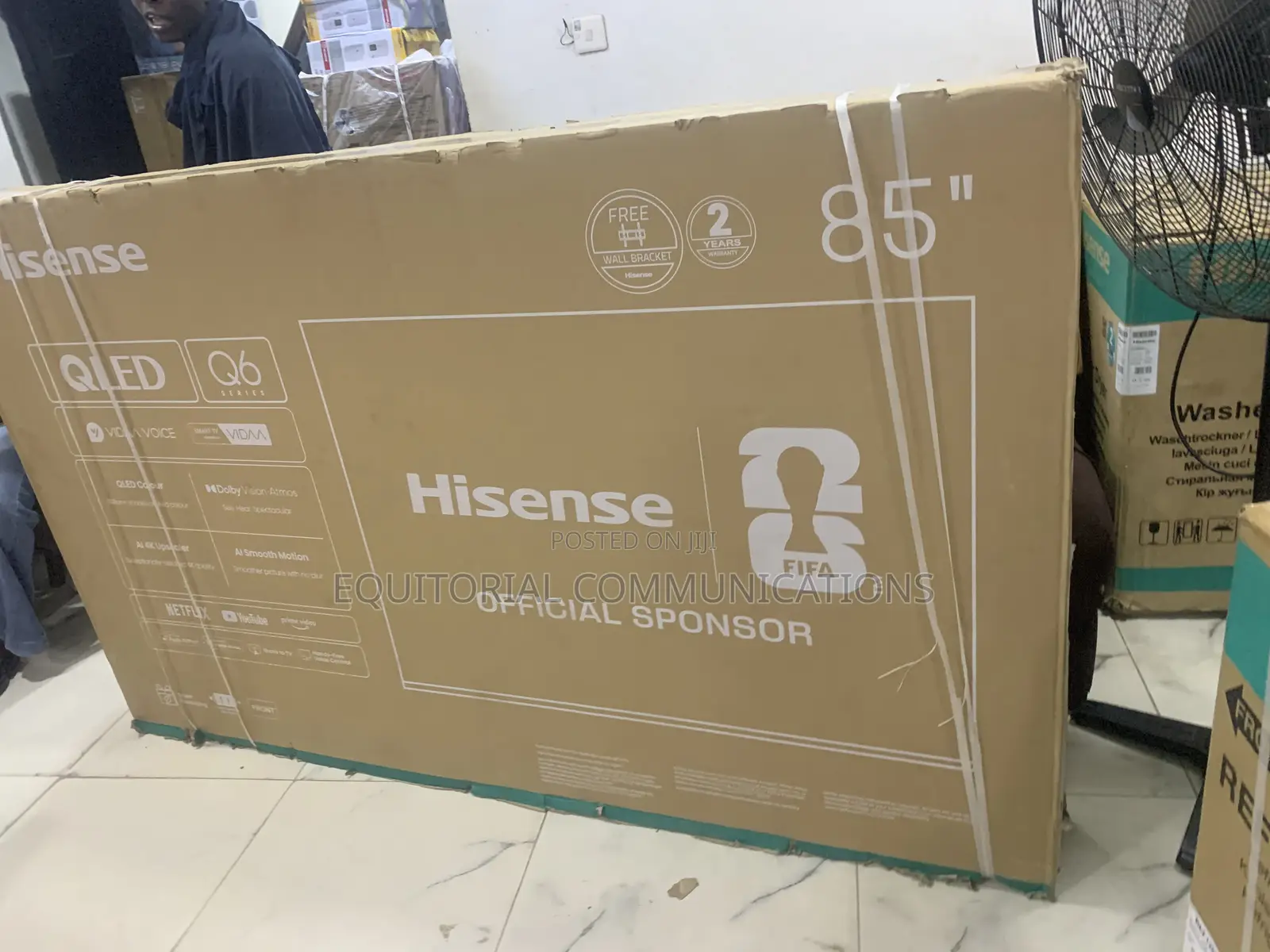 Hisense 85-Inch QLED Smart TV – Bring Every Scene Alive