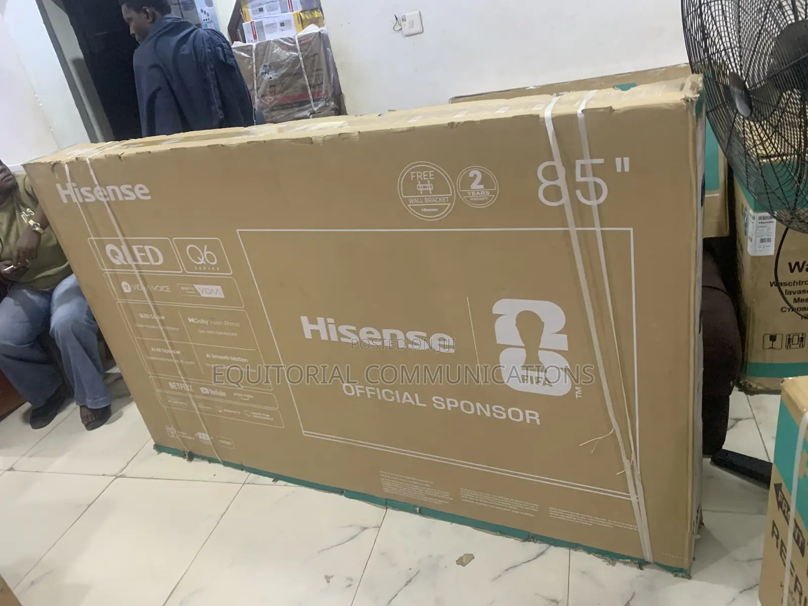 Hisense 85-Inch QLED Smart TV – Bring Every Scene Alive