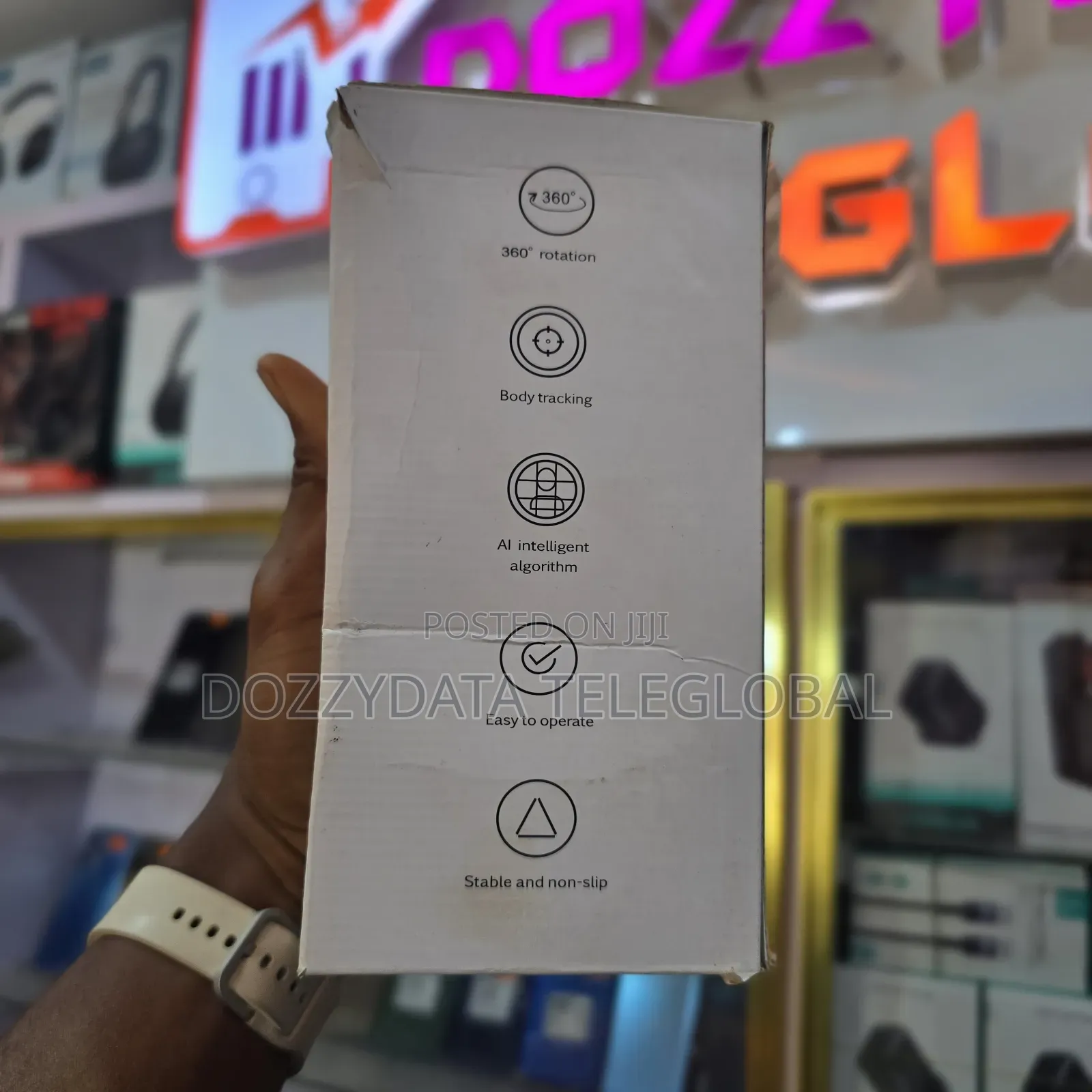 360° Rotation Auto Face Object Tracking, Phone Camera Holder