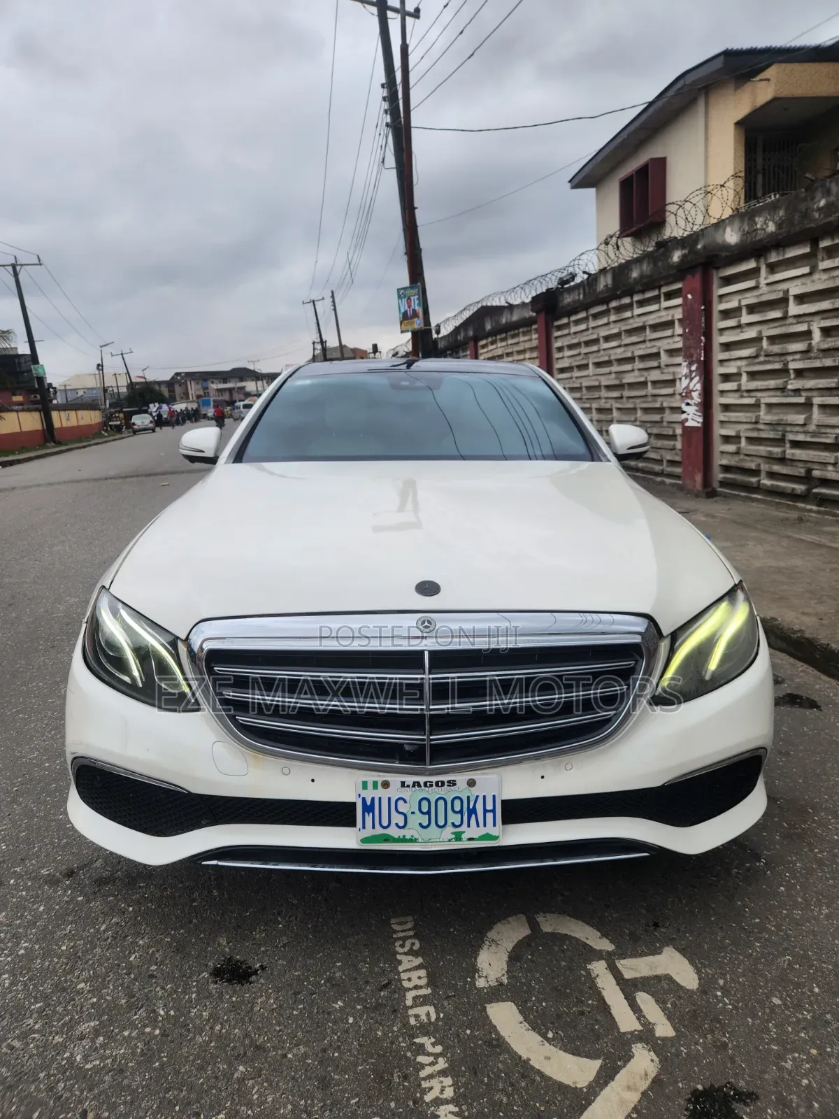 Mercedes-Benz E300 2019 White