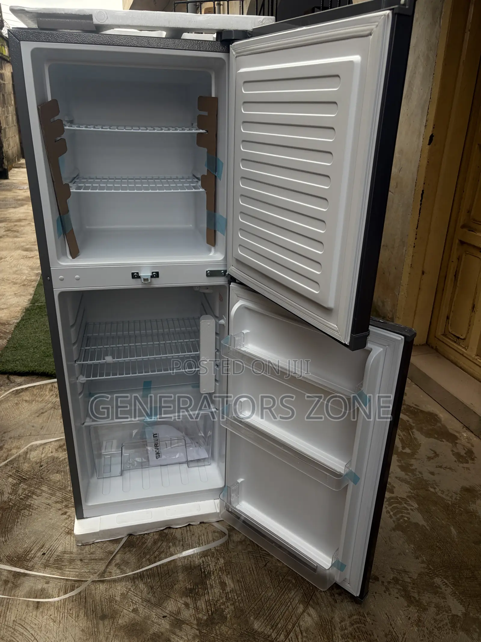 Skyrun 195L Double Door Fridge With Large Storage