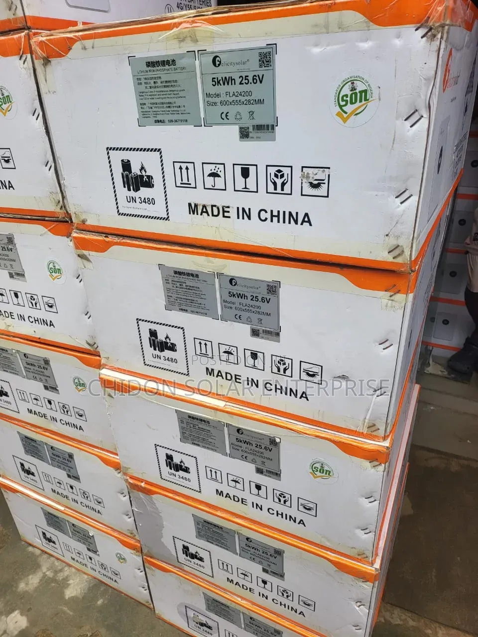 5kwh 48v Felicity Lithium Ion Battery