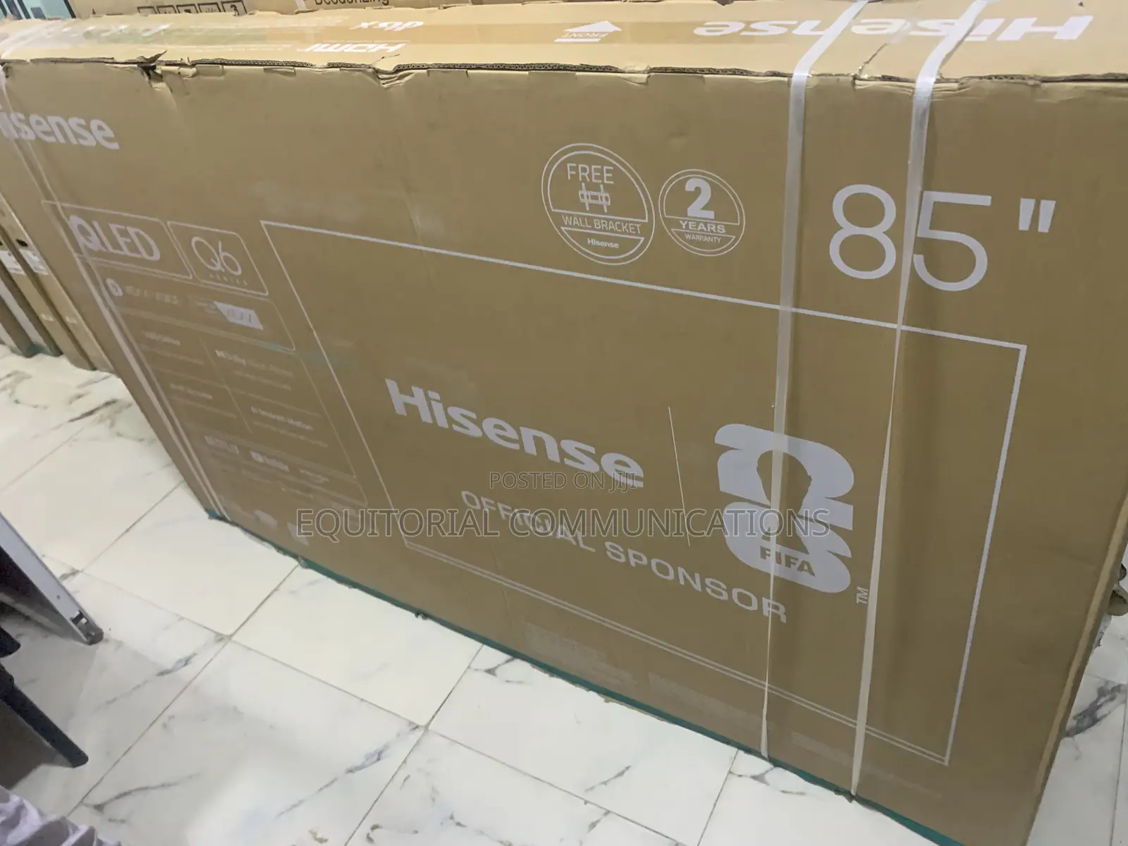 Hisense 85Q6Q QLED Smart TV –85 Inch Bigger Picture, Better Experience