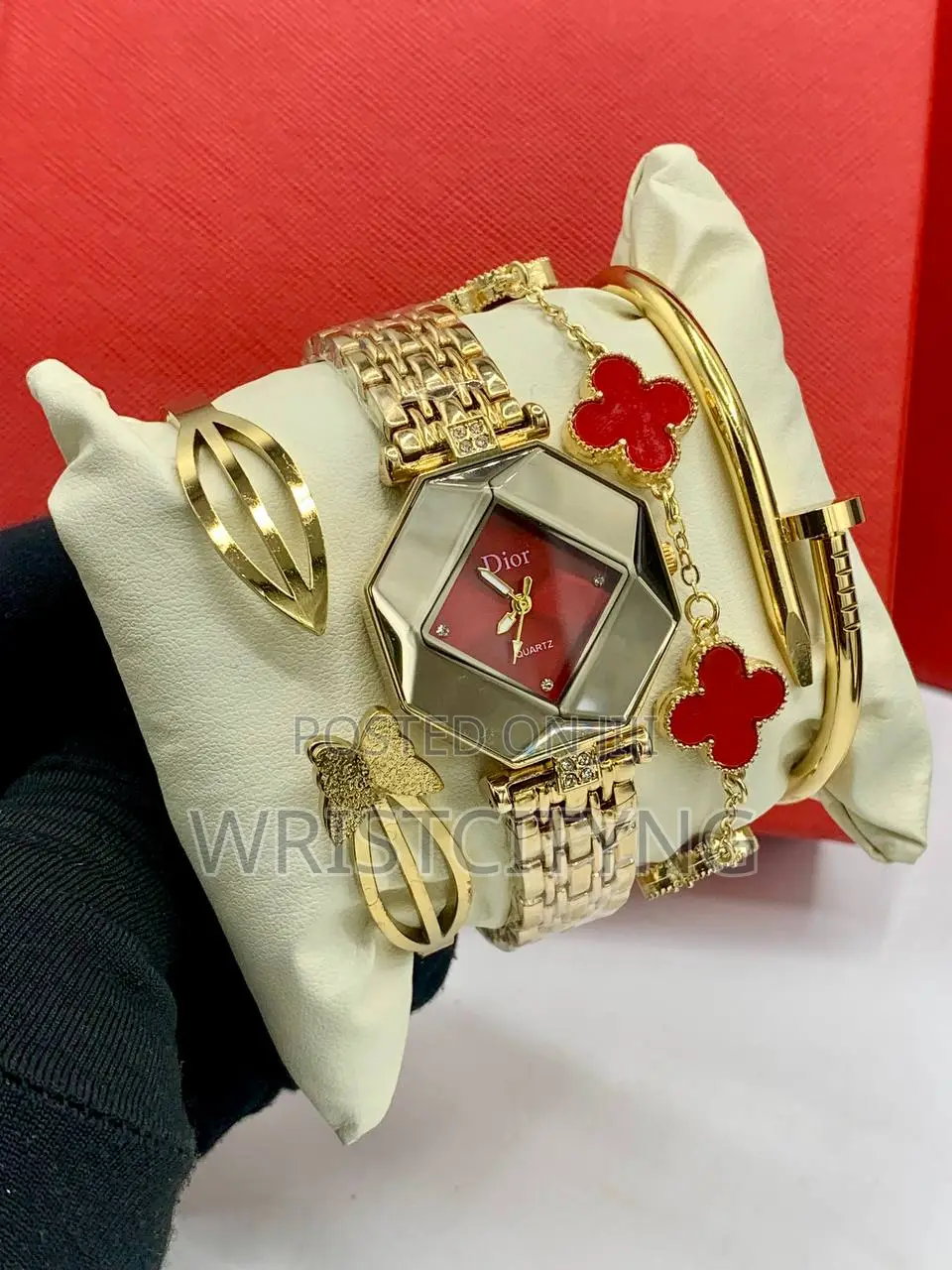 Affordable Female MK Dior Watch Set