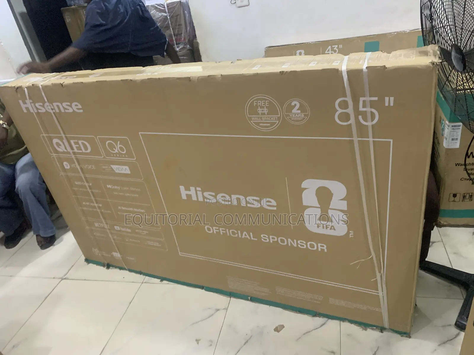 Hisense 85Q6Q QLED 85 Inch TV – Smart Entertainment Made Bigger