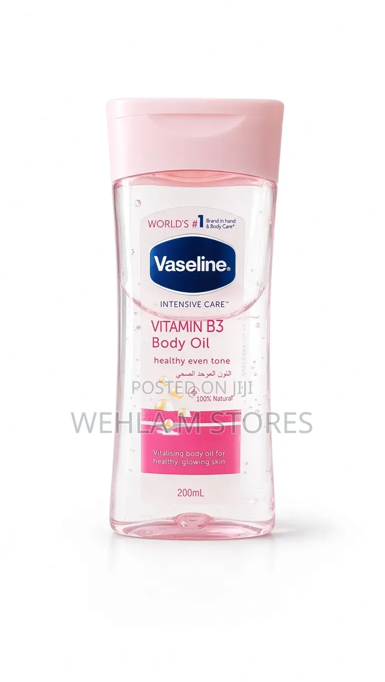 Vaseline Intensive Care Vitamin B3 Body Oil (Healthy Even Tone)- 200ml