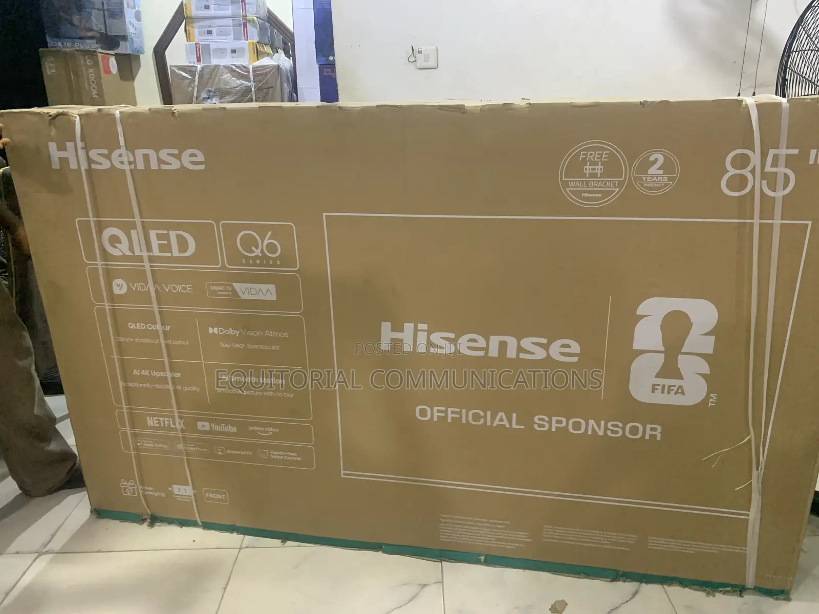 Hisense 85Q6Q QLED 85 Inch Smart TV – Your Home Cinema Upgrade